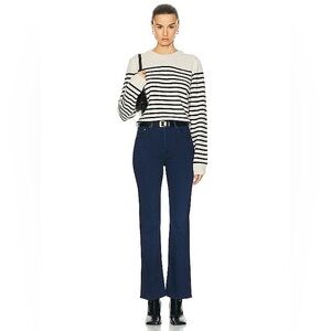 MOTHER The Tripper Ankle in Taking Shape Dark Wash Button Fly in Size 27